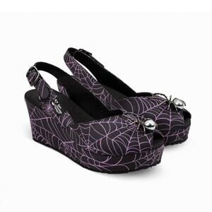 NEW HOT CHOCOLATE DESIGN women's chocolaticas widow sandals in black